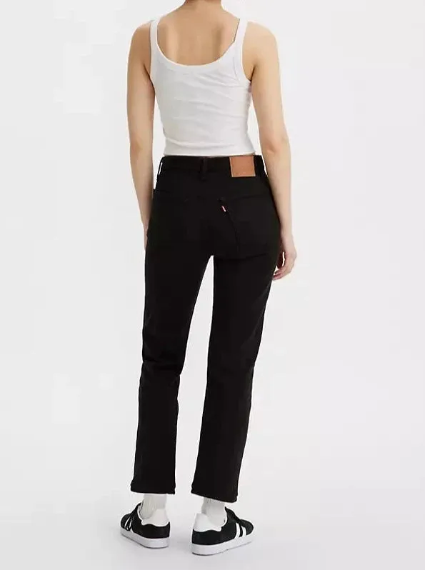 501 CROP JEANS | BLACK SPROUT-BLACK