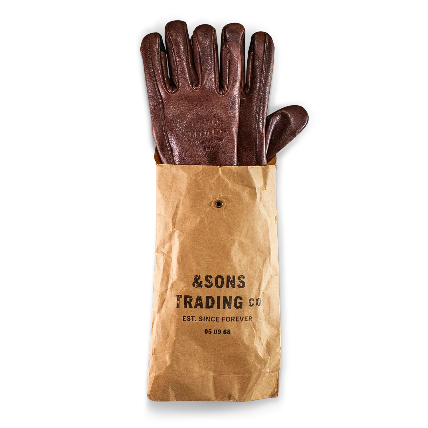 &SONS Adventure Gloves Oxblood Brown