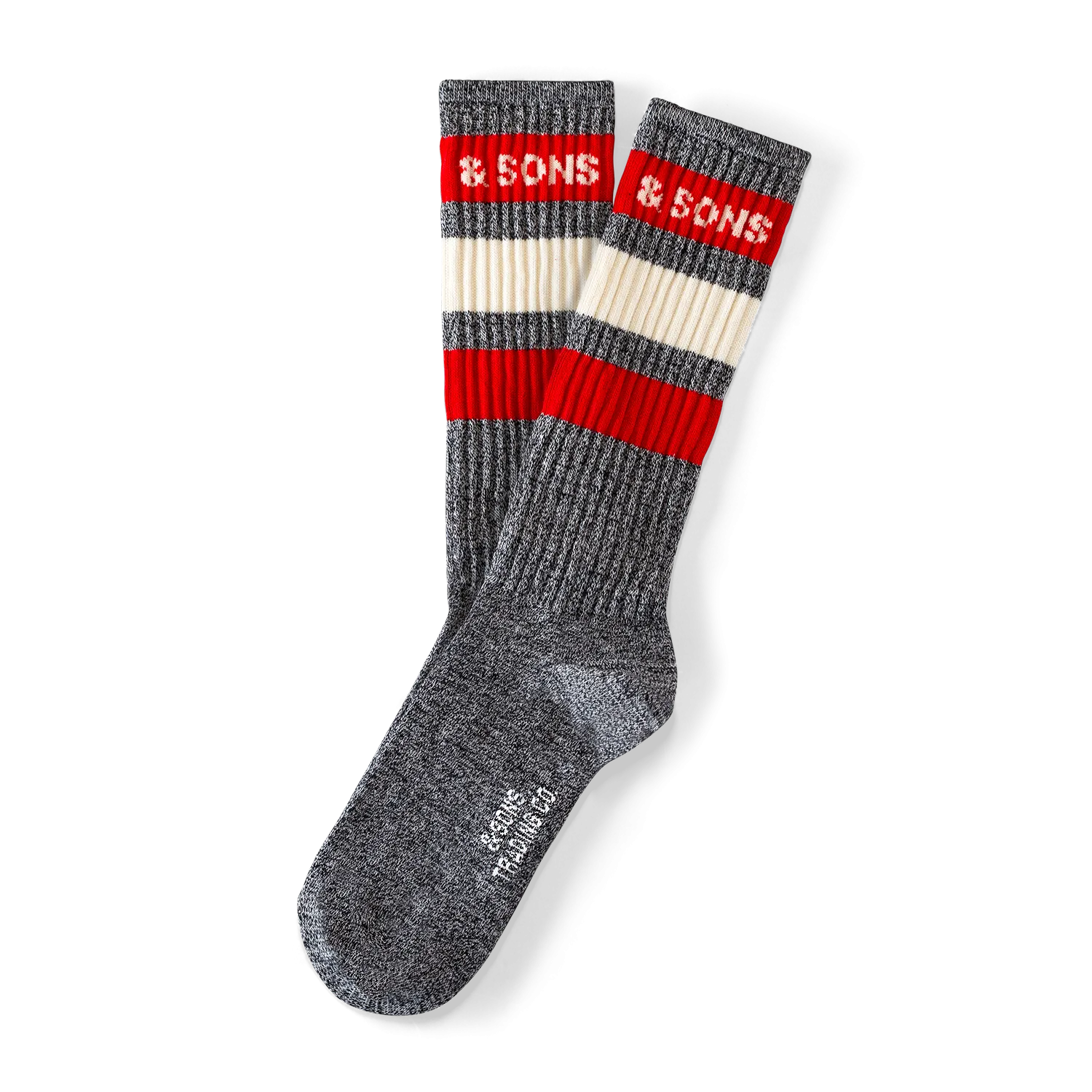 &SONS Baseline Socks Grey