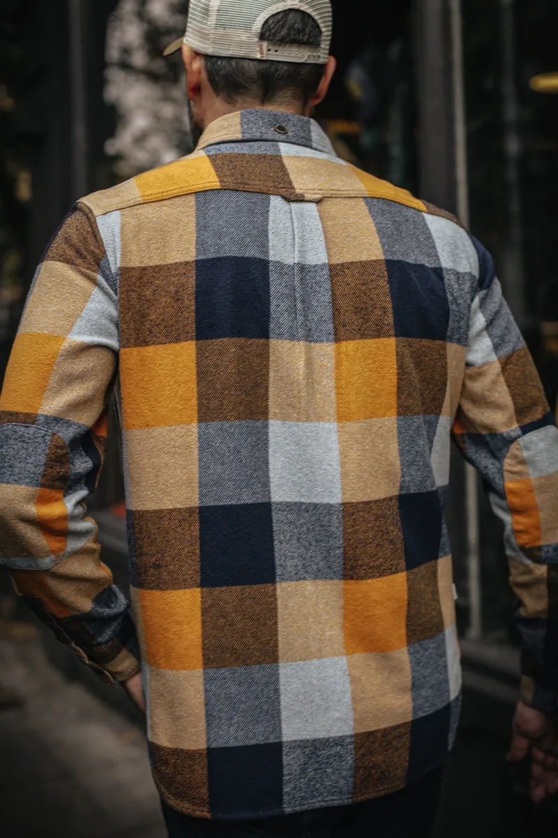 &SONS Big Yukon Flannel Check Shirt Tan