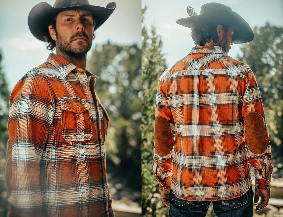 &SONS Eiger Mountain Shirt Rust Check