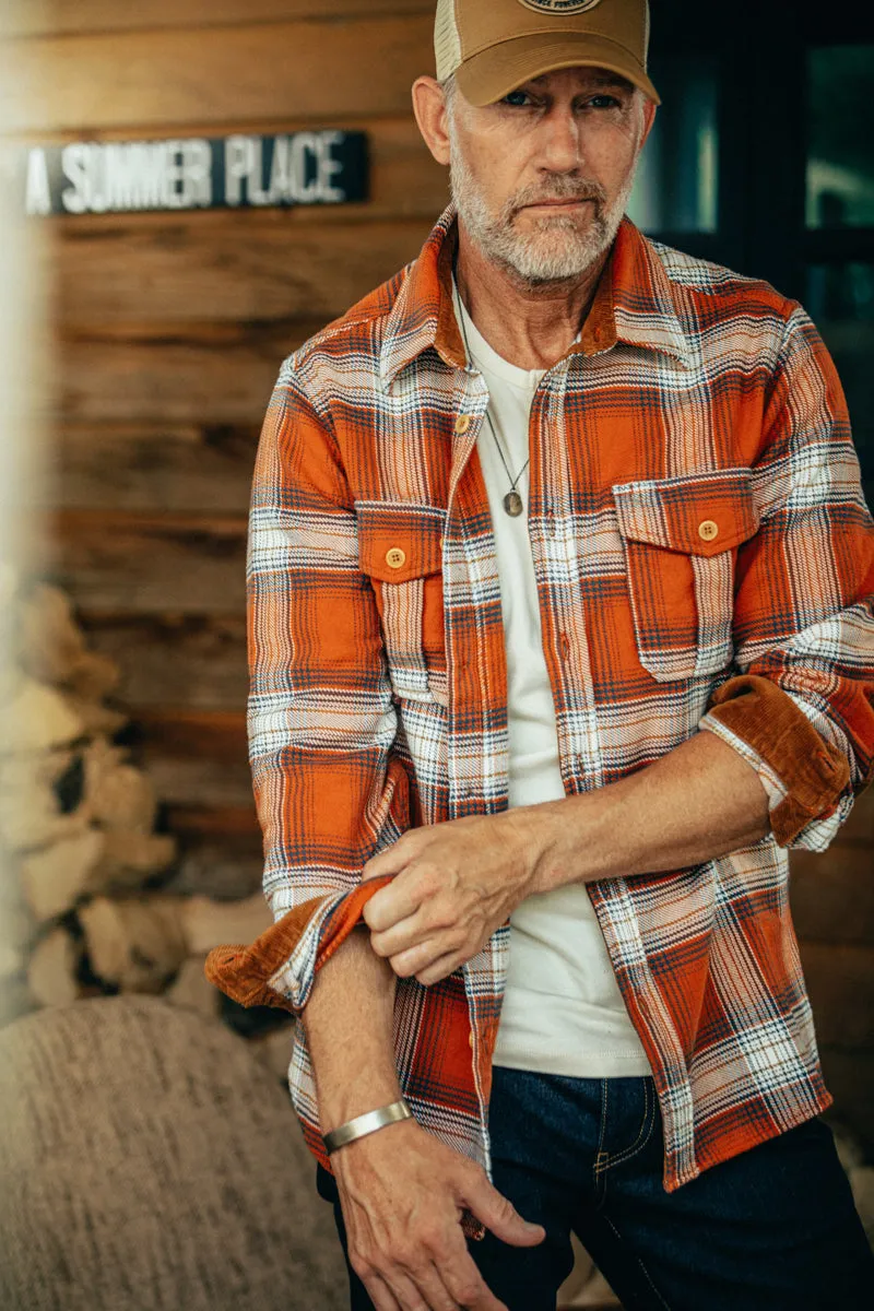 &SONS Eiger Mountain Shirt Rust Check