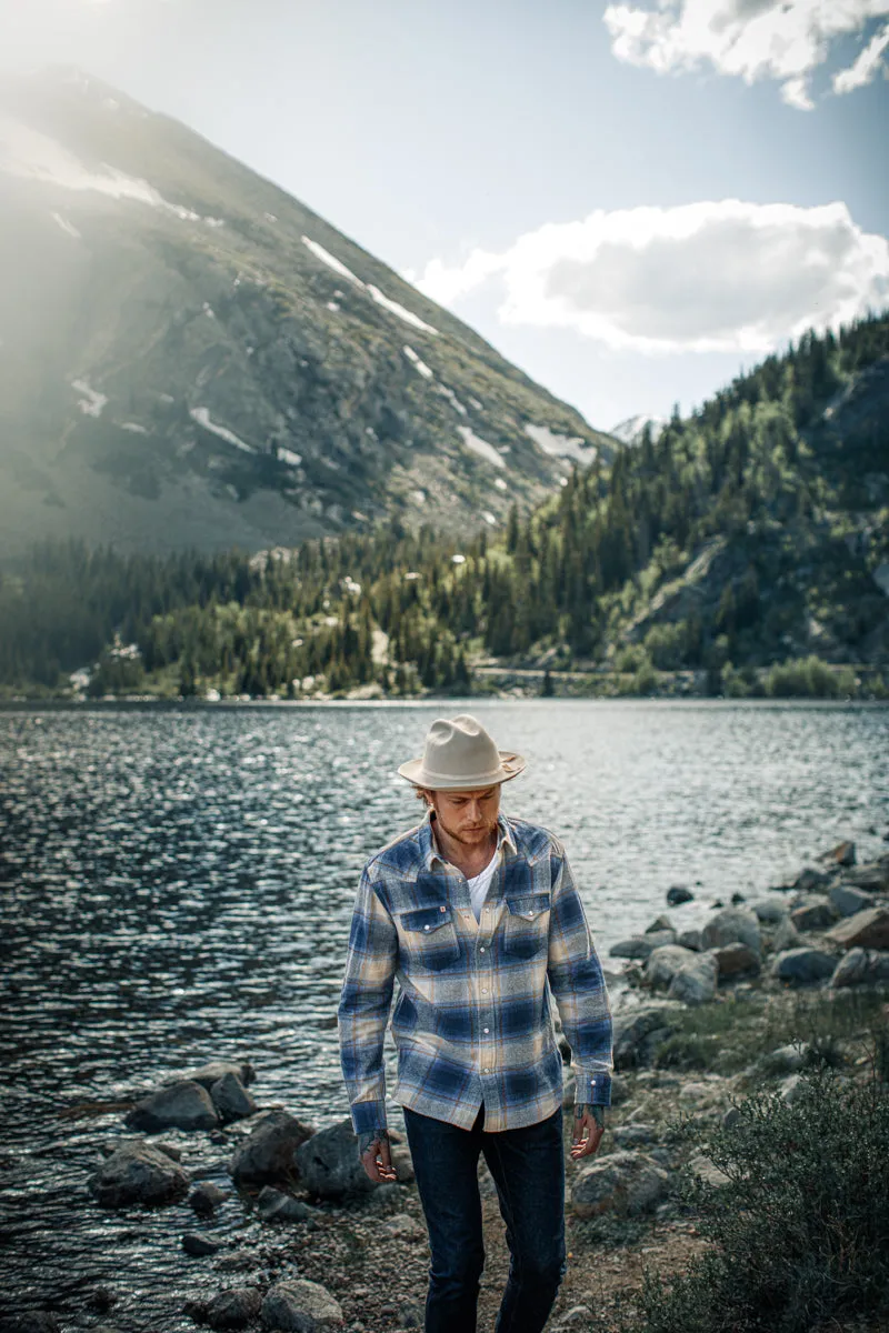 &SONS River Blue Western Shirt