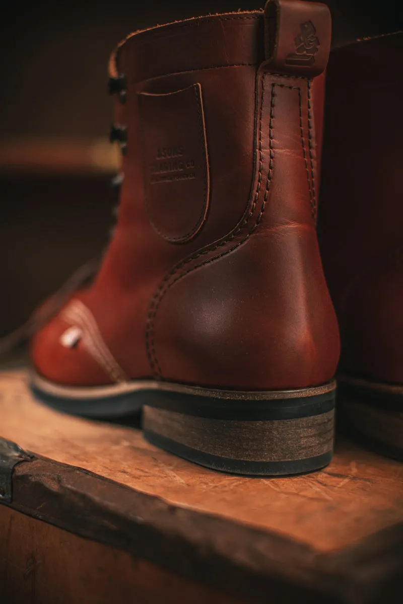 &SONS The Drover Boot Brown