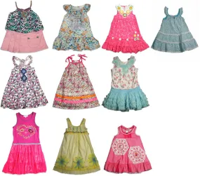 Baby Sara Toddler & Girls Sleeveless Dresses- Assorted Fabrics / Styles / Colors, 24671