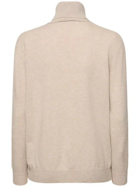 Brunello Cucinelli   Cashmere turtleneck sweater 