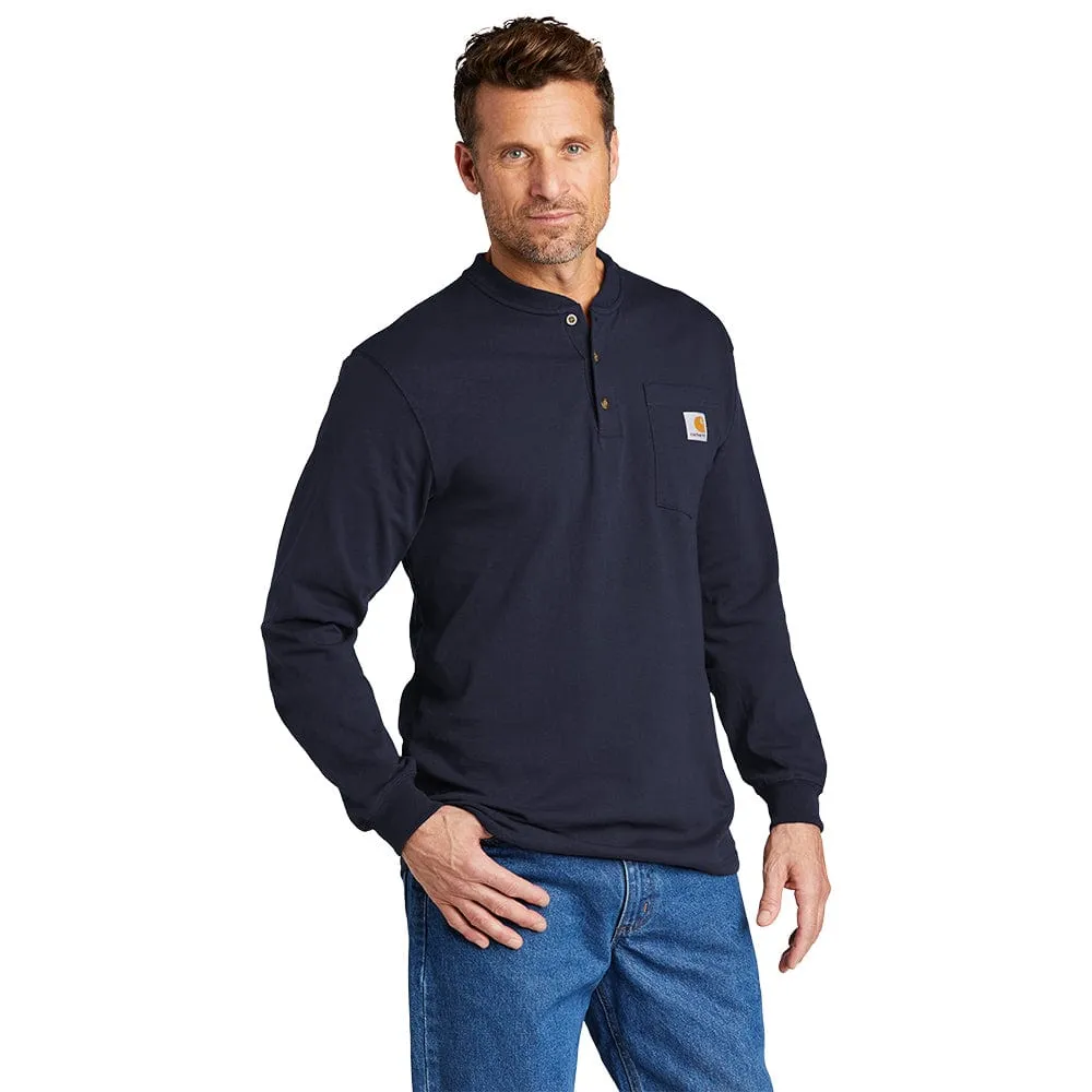 Carhartt - Men's Loose Fit Long Sleeve Henley T-Shirt