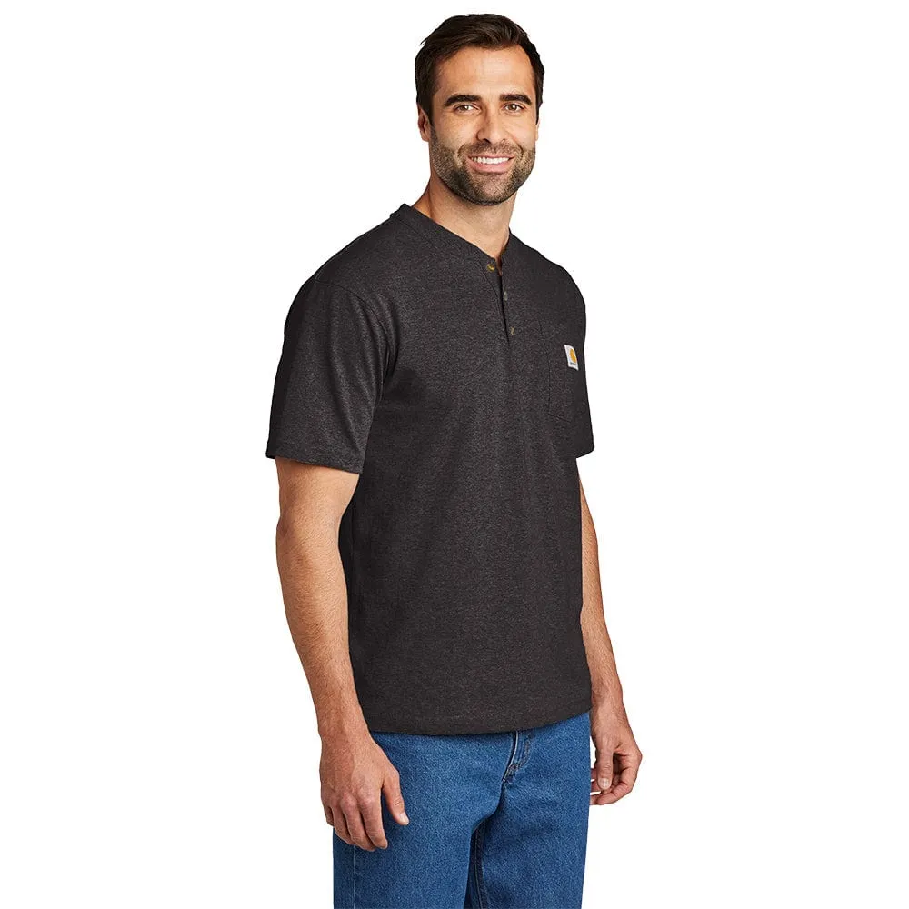 Carhartt - Men's Loose Fit Short Sleeve Henley T-Shirt