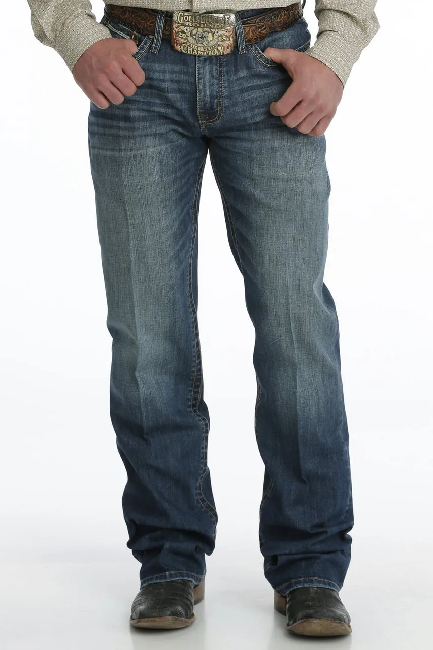 CINCH GRANT DARK STONE INDIGO - MENS DENIM JEANS - MB5873700