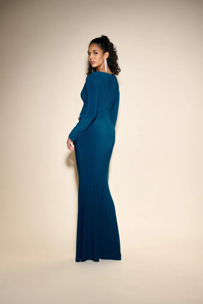 Cowl Neck Gown