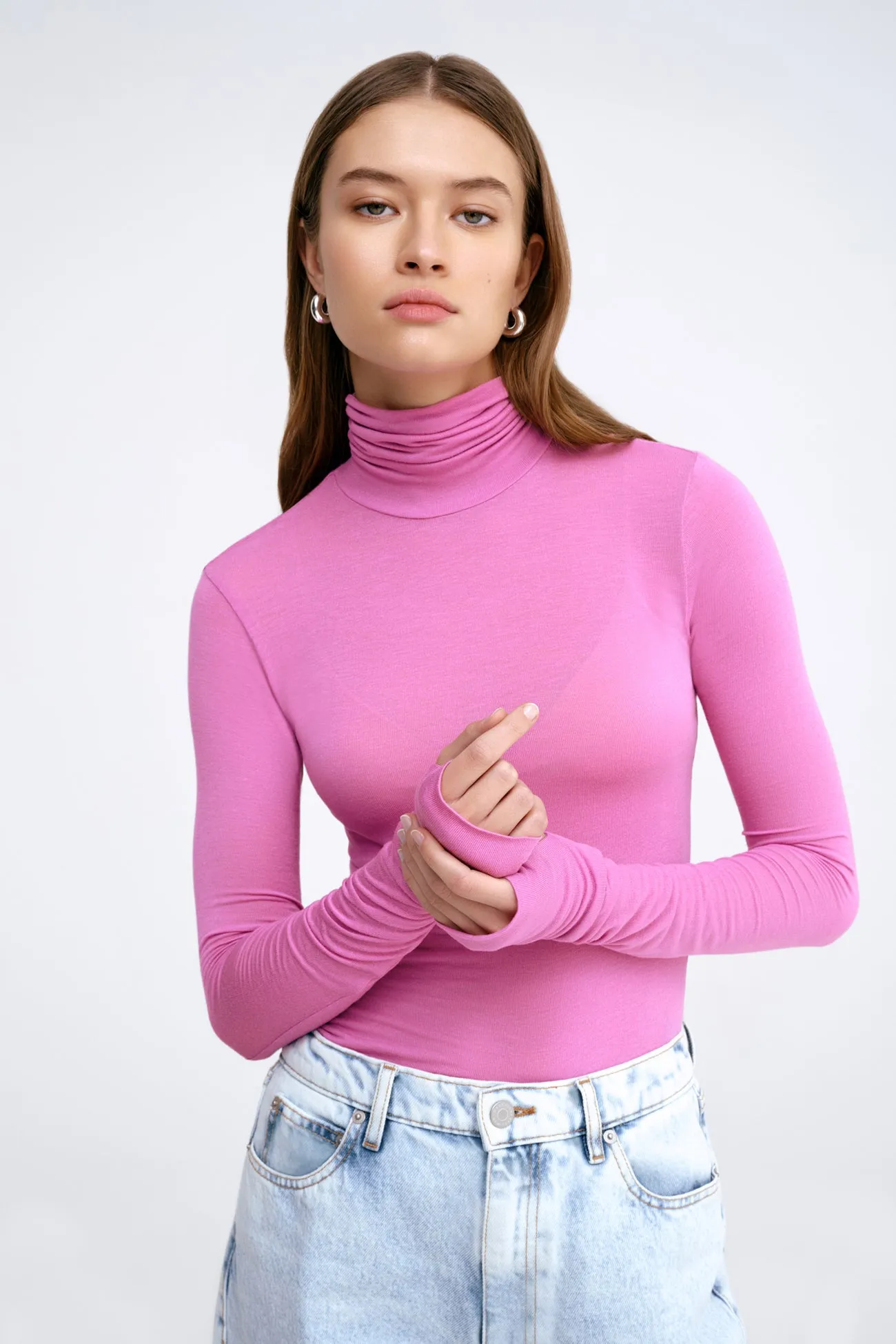 Eloise Sheer Turtleneck