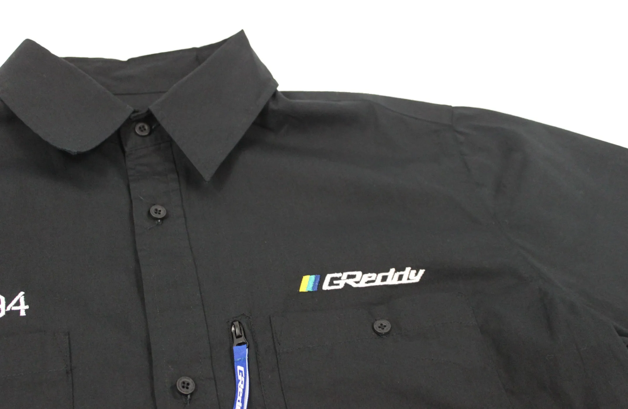 GReddy Mechanic's Button-up Work Shirt(s) 2.0 - Black