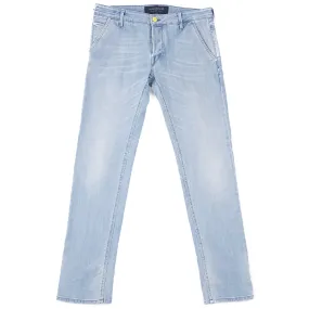 Handpicked 'Parma' Tapered-Fit Denim Jeans