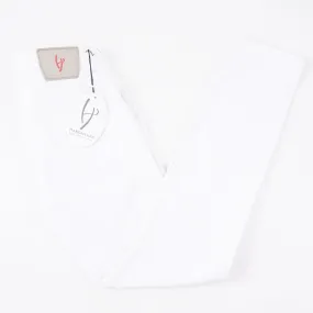 Handpicked 'Ravello' White Denim Jeans