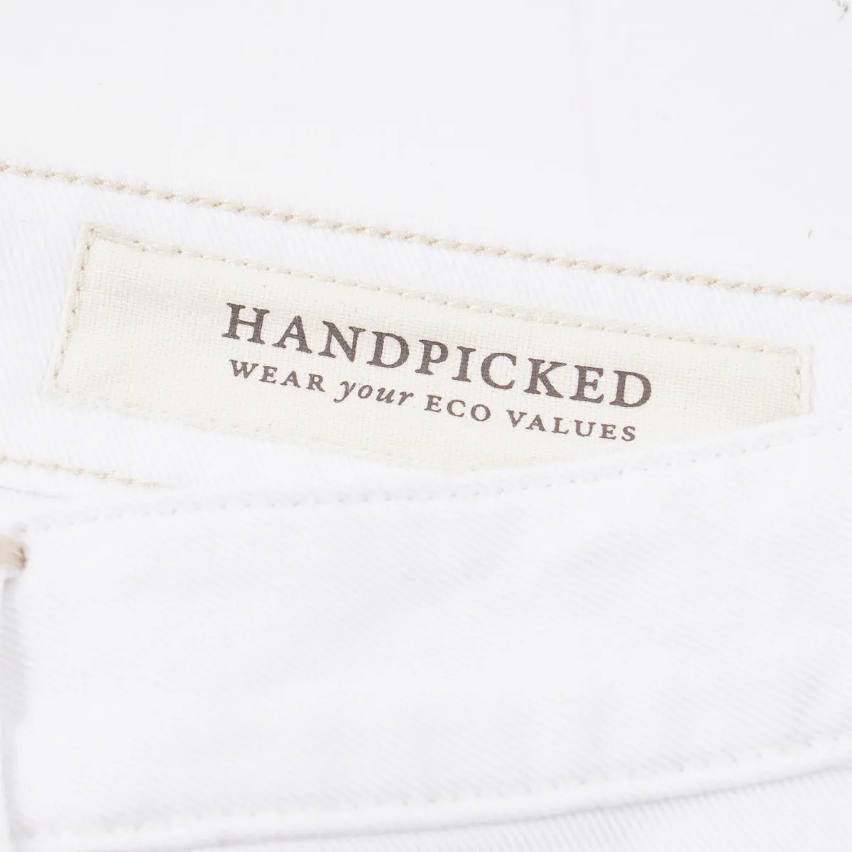 Handpicked 'Ravello' White Denim Jeans