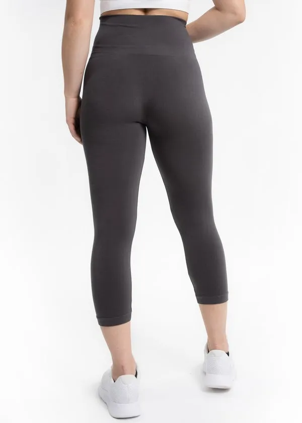 HIGH-WAIST CROPPED LEGGINGS