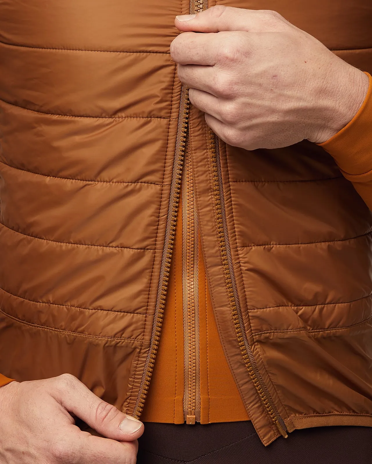 Insulated Gilet - Ochre