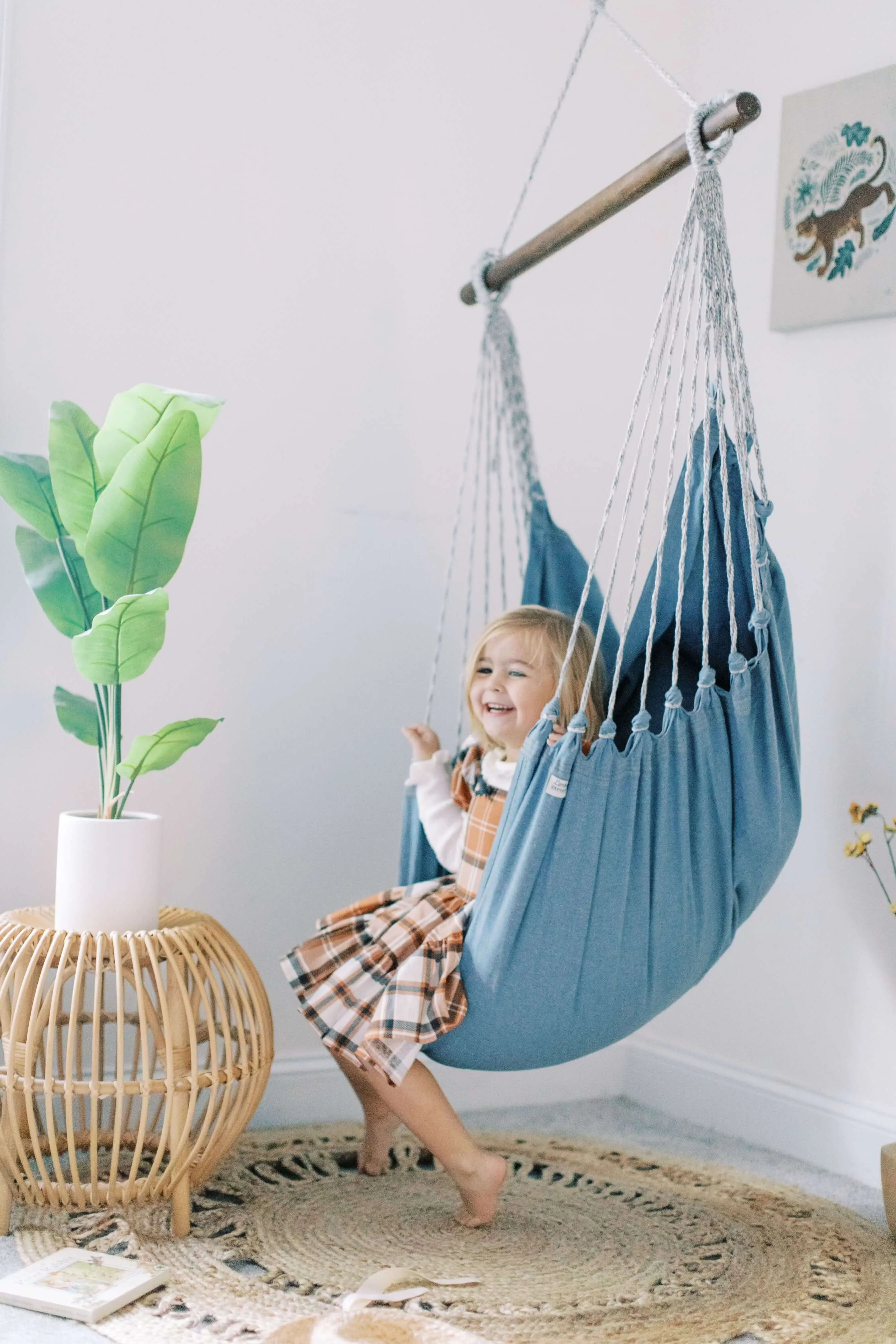 Junior Blue Jeans Hammock Chair Swing  | DENIM Jr.