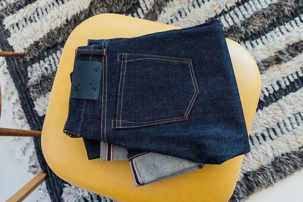 Kato The Pen Slim Denim Mammoth 17.5oz Indigo Raw