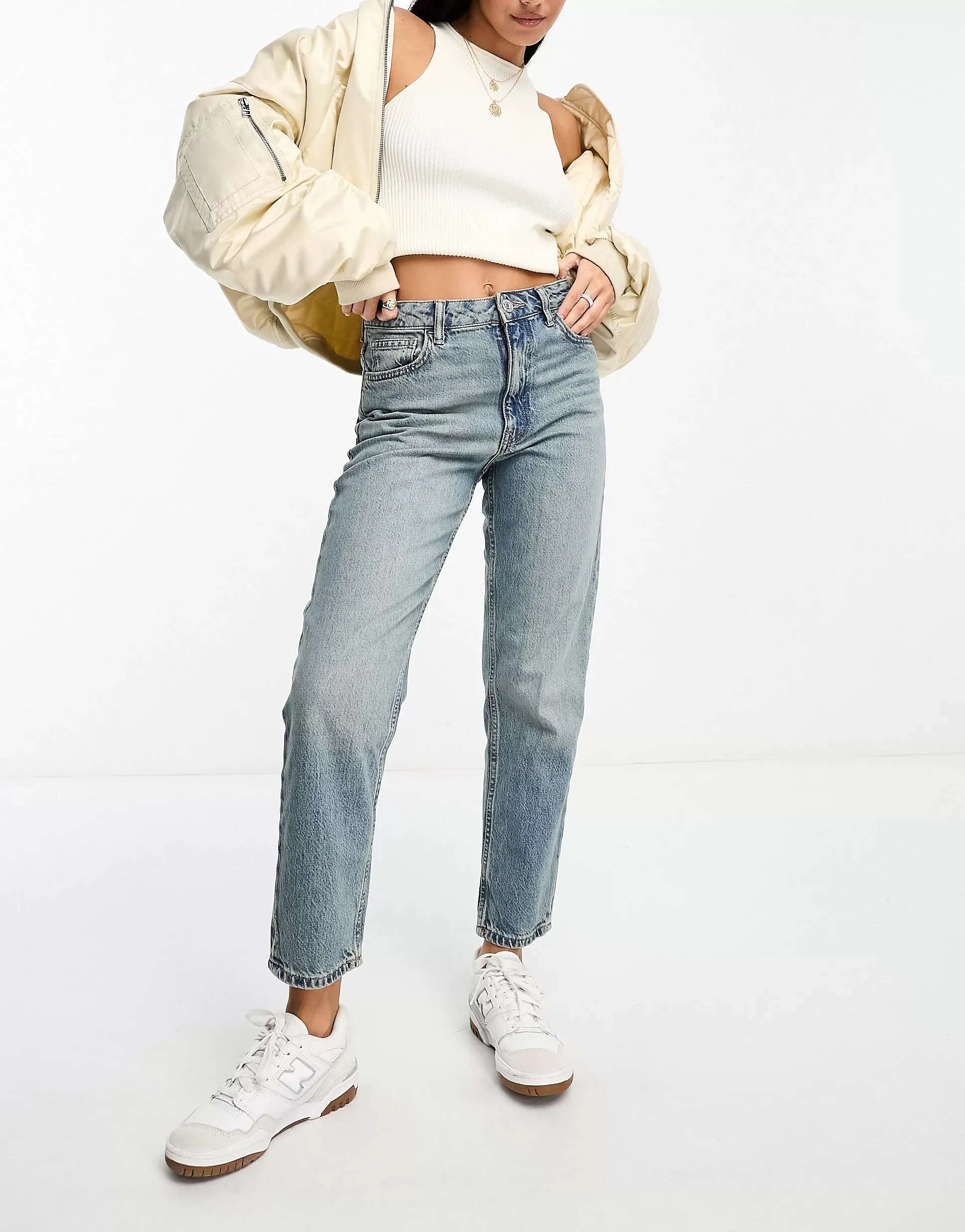 Mango Mom Light Jeans