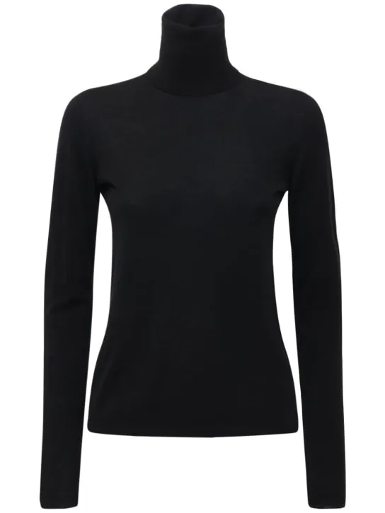 Max Mara   Palos wool knit turtleneck sweater 