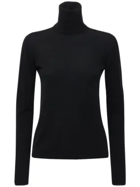 Max Mara   Palos wool knit turtleneck sweater 