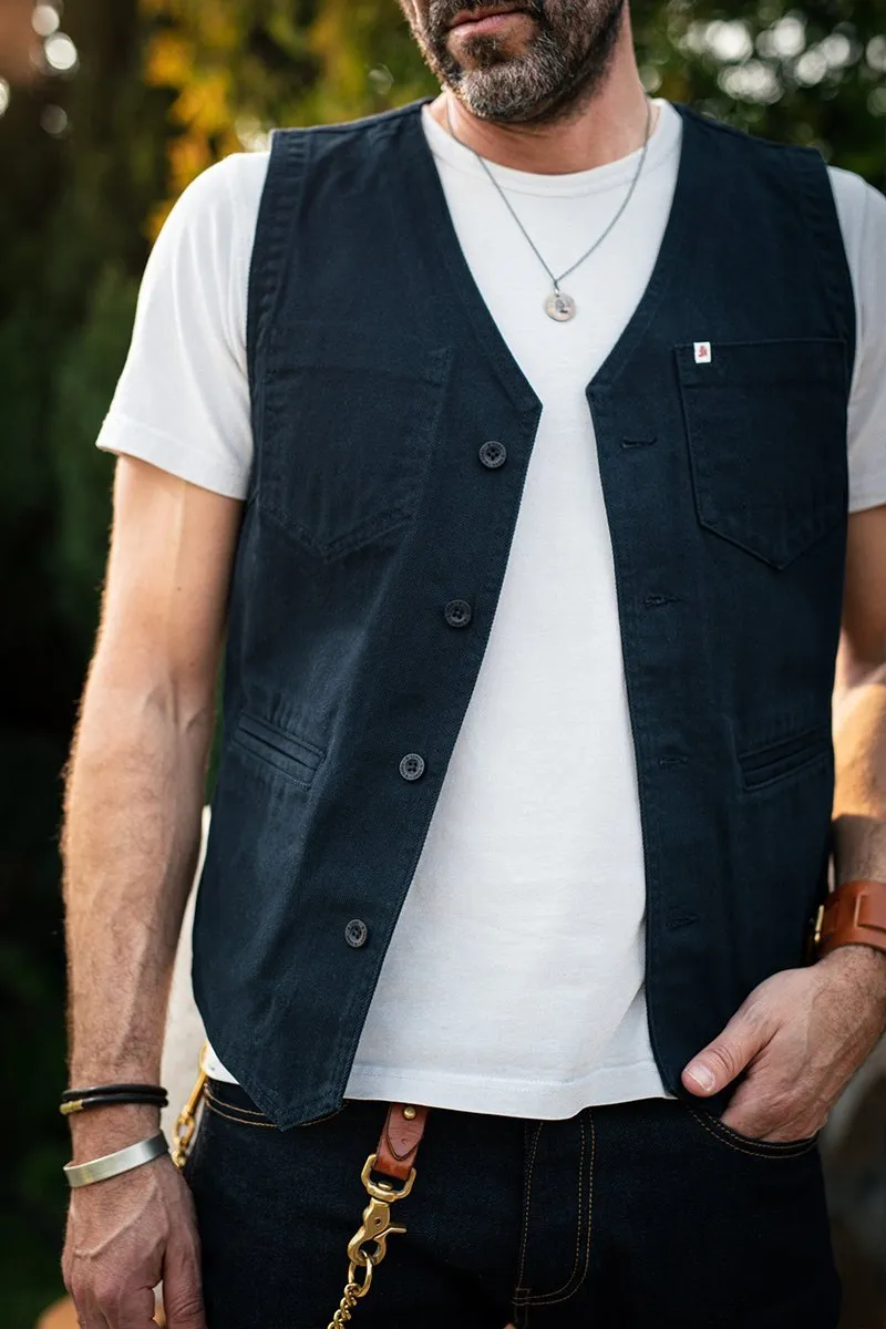 Navy Lincoln Waistcoat / Vest