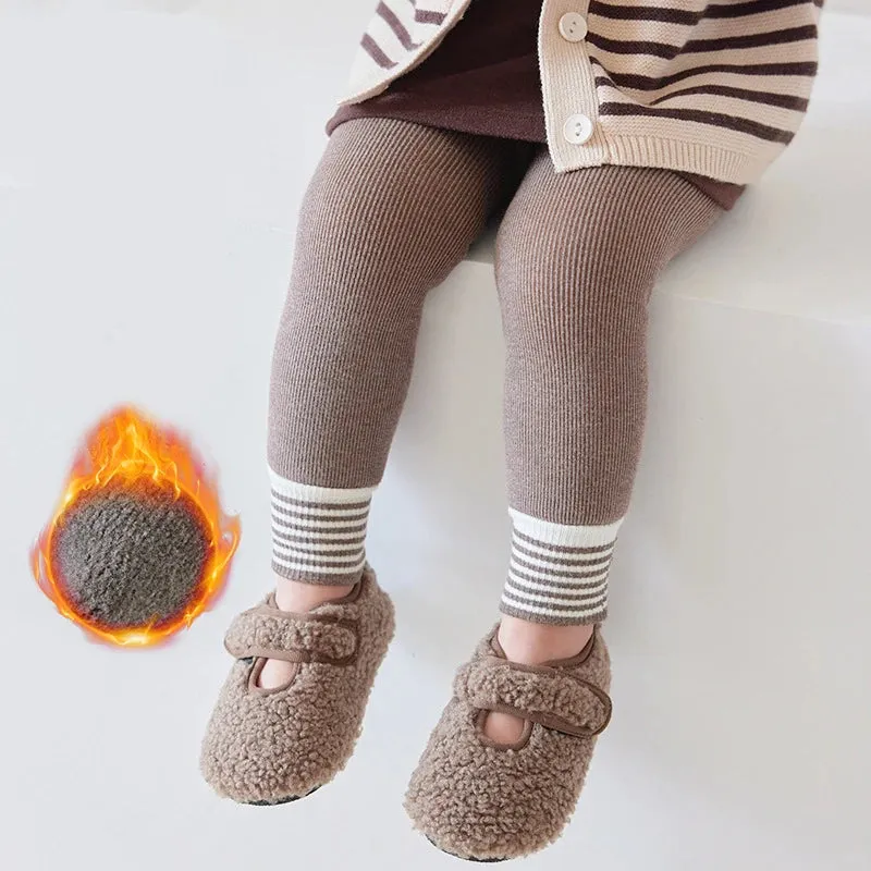 Newborn Baby Winter Warm Pantyhose Thick Thermal Fleece Lined Insulated Tights Girls Boy Toddler Kids Pants Child Tight Leggings