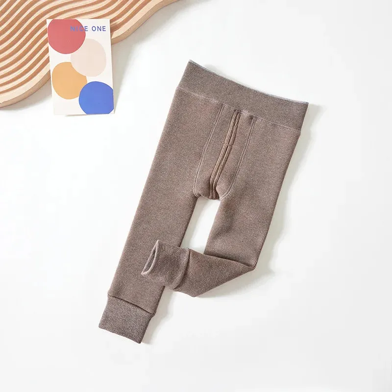 Newborn Baby Winter Warm Pantyhose Thick Thermal Fleece Lined Insulated Tights Girls Boy Toddler Kids Pants Child Tight Leggings