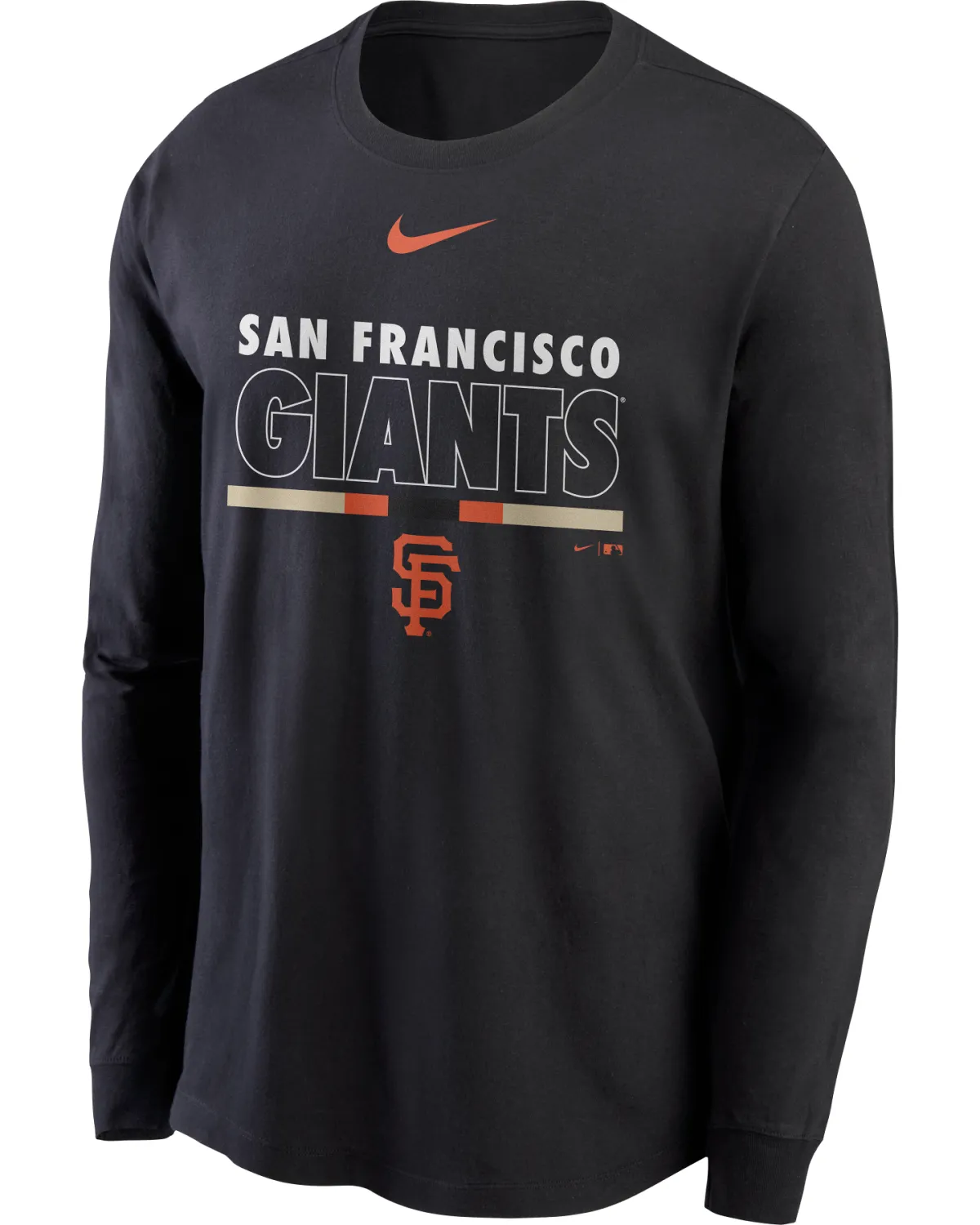 NIKE COLOR BAR LONG SLEEVE T-SHIRT SAN FRANCISCO GIANTS