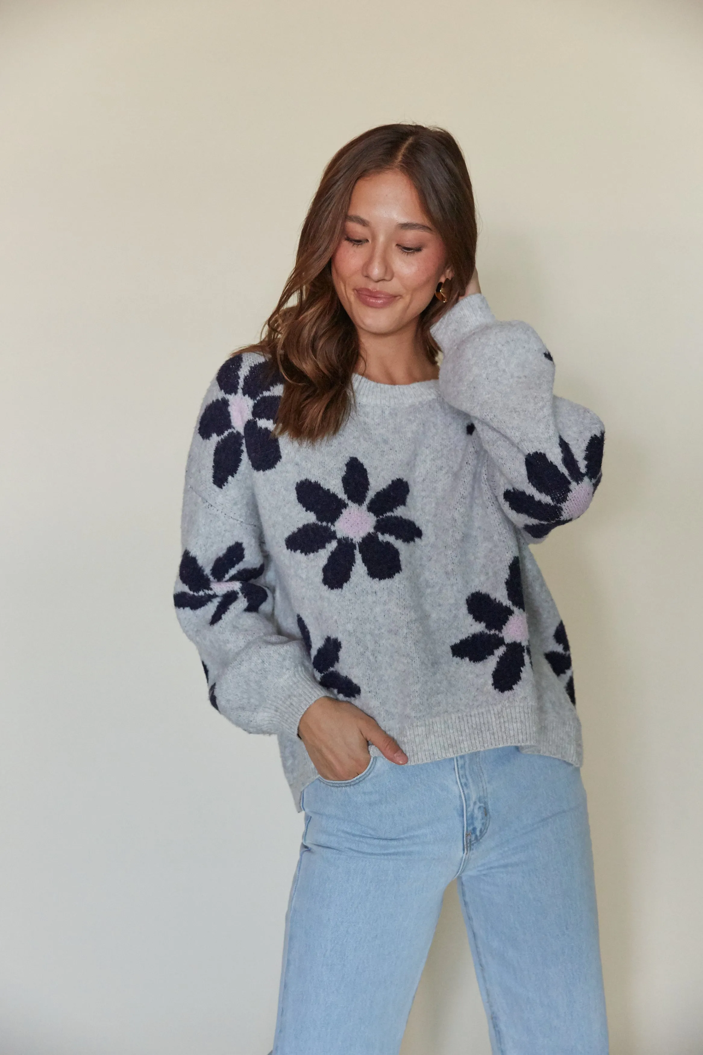 Olivia Floral Sweater