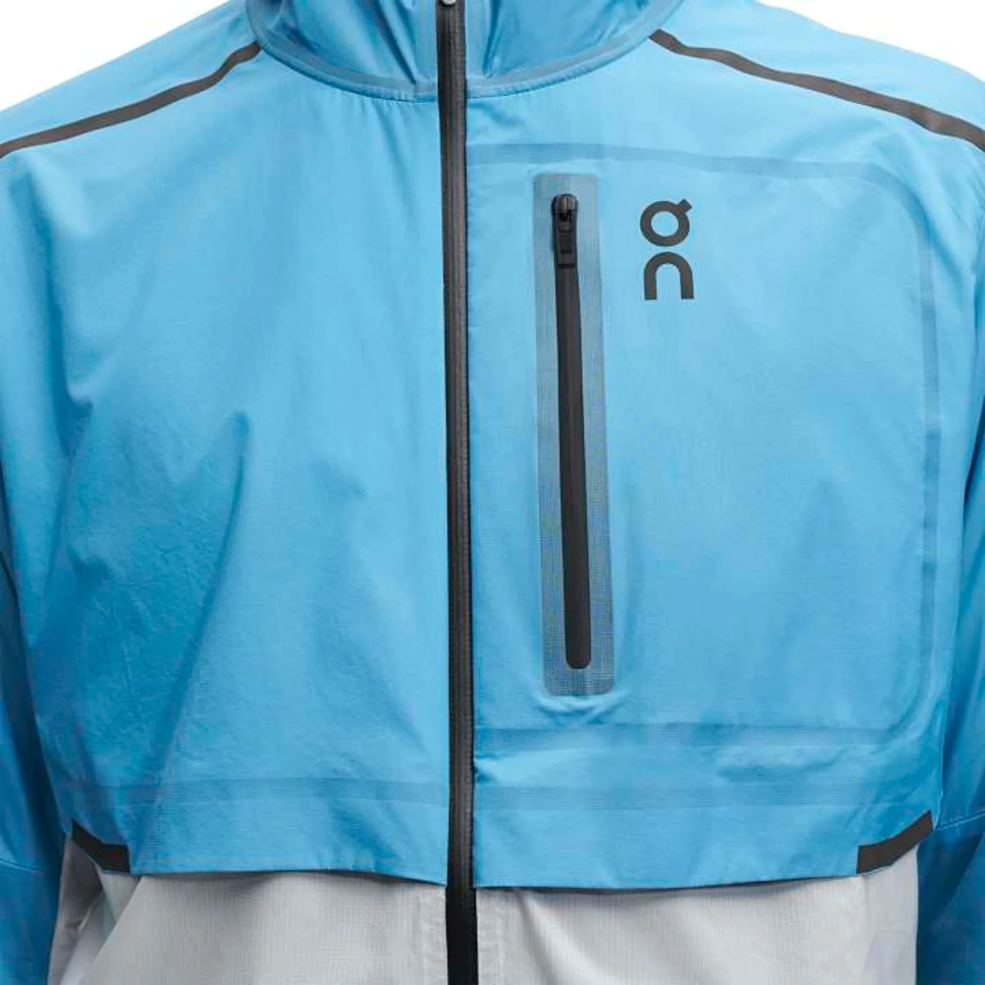 ON RUNNING MENS WEATHER JACKET ATHLETIC FIT