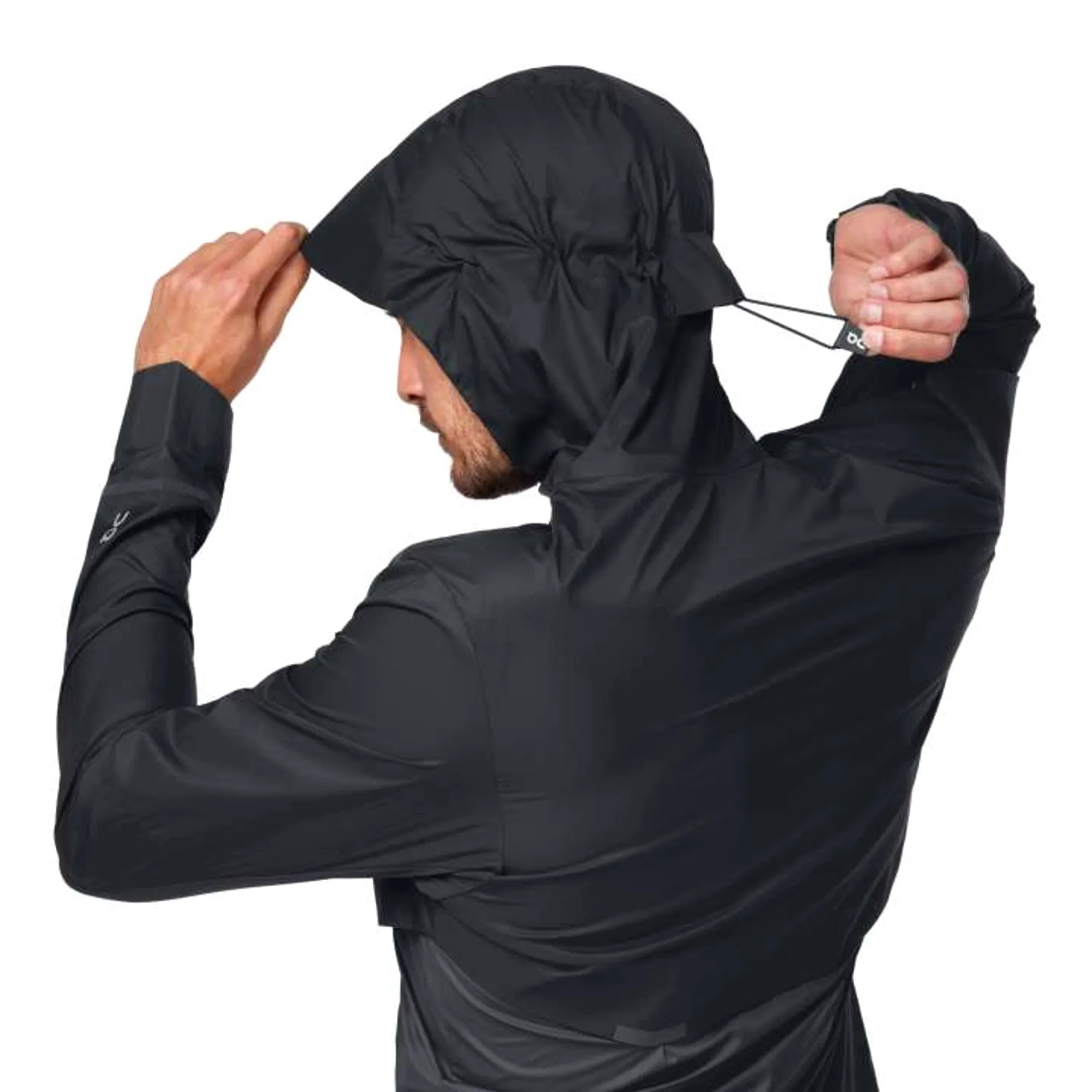 ON RUNNING MENS WEATHER JACKET ATHLETIC FIT