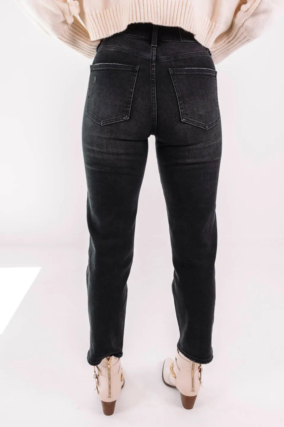 Pistola Charlie High Rise Straight Jeans - Jubilee