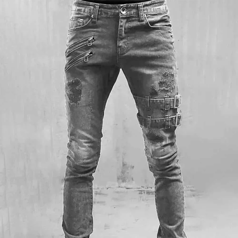 Plus Size Men's Straight Jeans