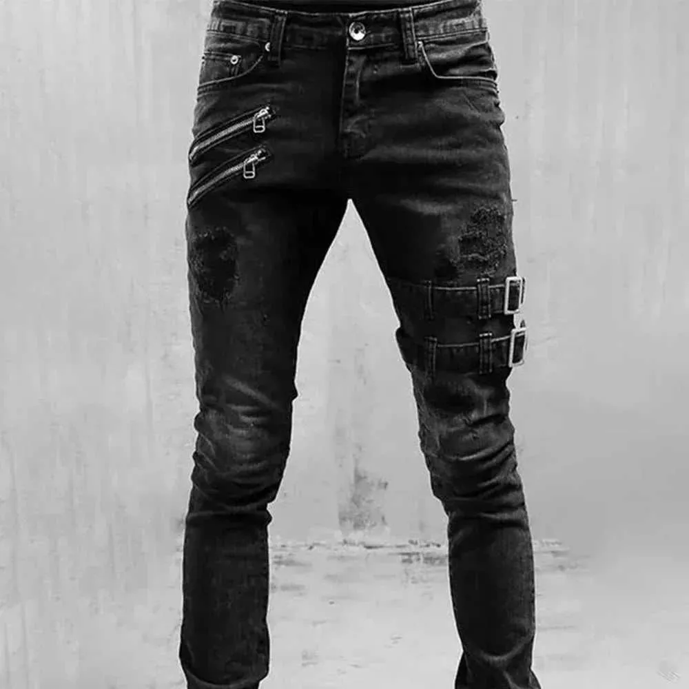 Plus Size Men's Straight Jeans