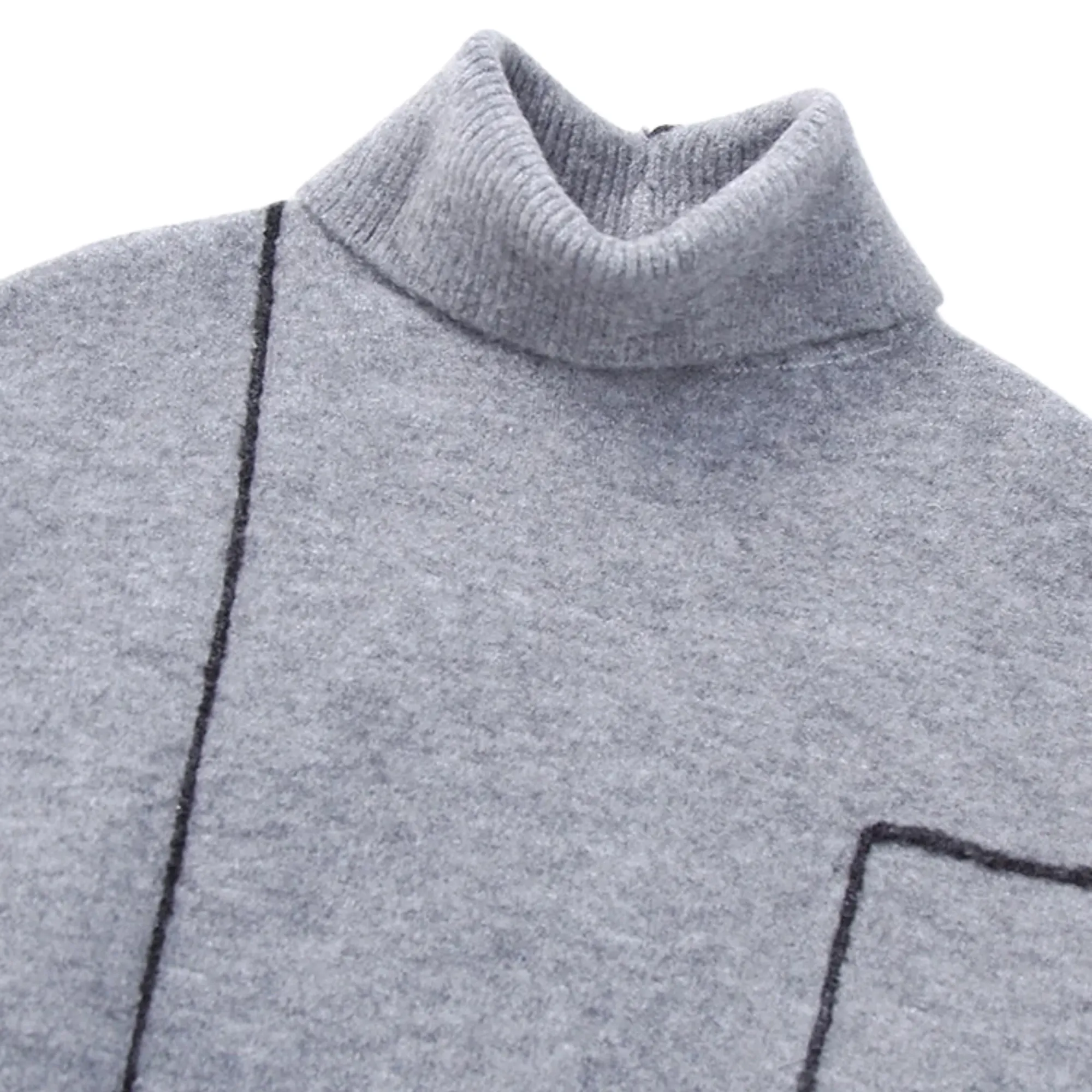 Pre Order:  Knitted Wool Turtleneck Sweater