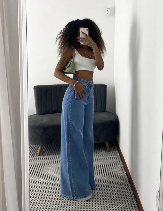 RIVER ISLAND WIDE LEG