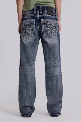 Rock Revival Mid Blue Gwen Bootcut Jeans