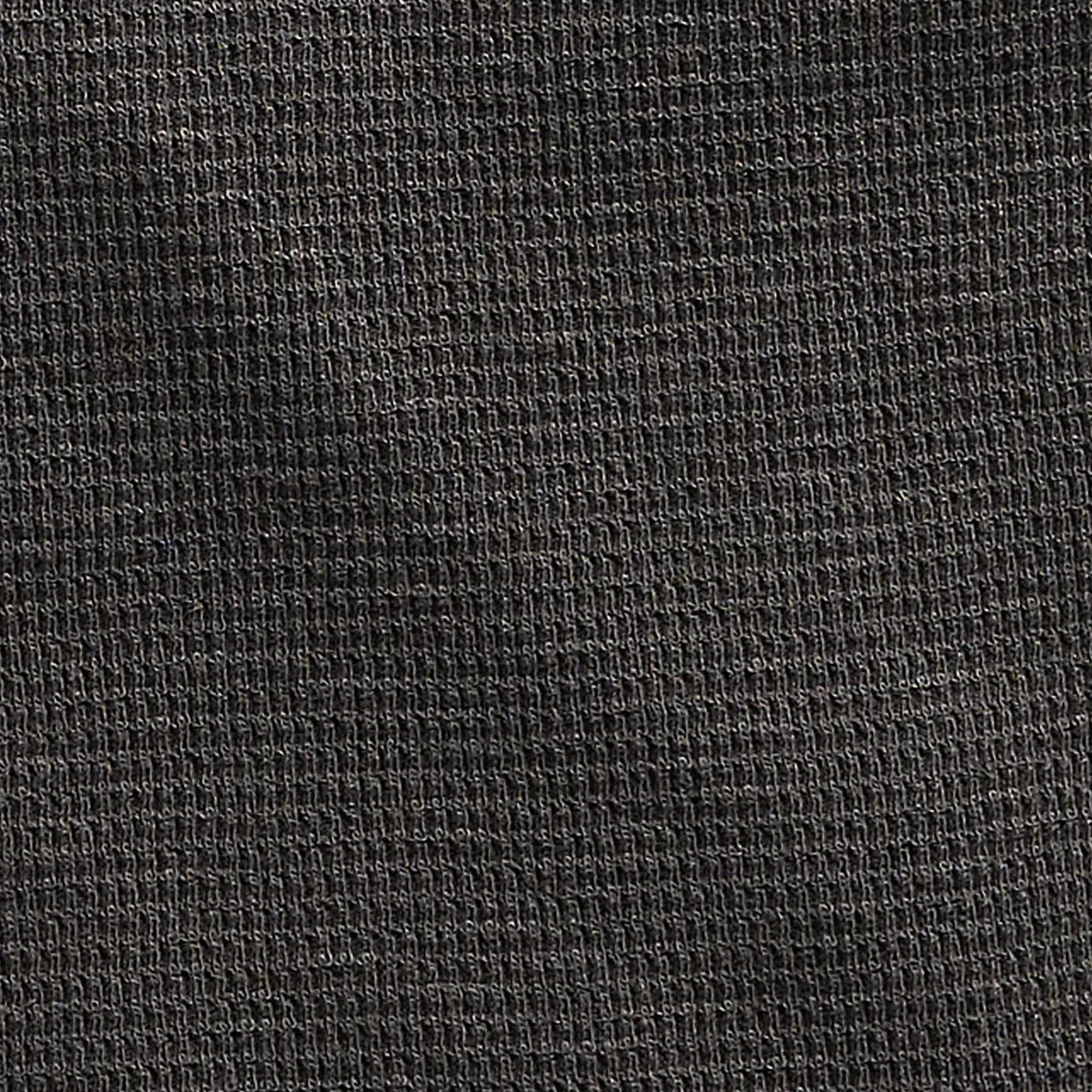 RRL by Ralph Lauren Waffle-Knit Short-Sleeve Henley Shirt Faded Black Canvas