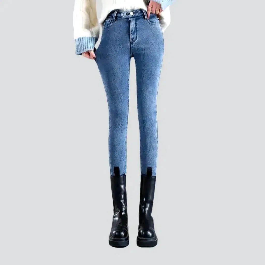 Skinny street jeans
 for women