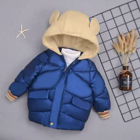 Spring Boys 1 5 Years Kids Baby Winter Cartoon Outerwear