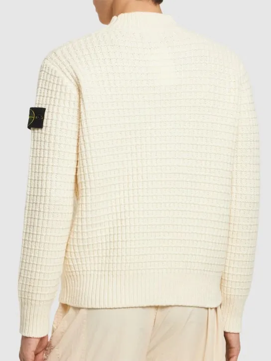 Stone Island   Wool turtleneck sweater 