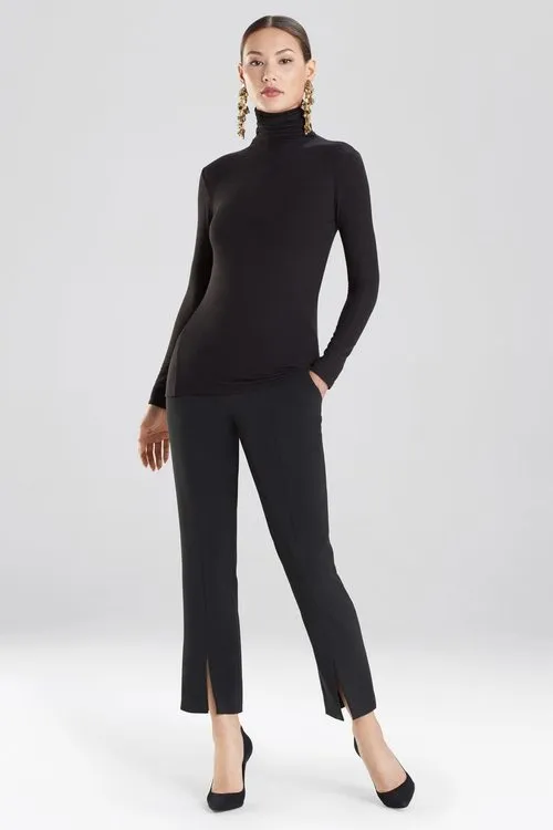 Stretch Knit Turtleneck