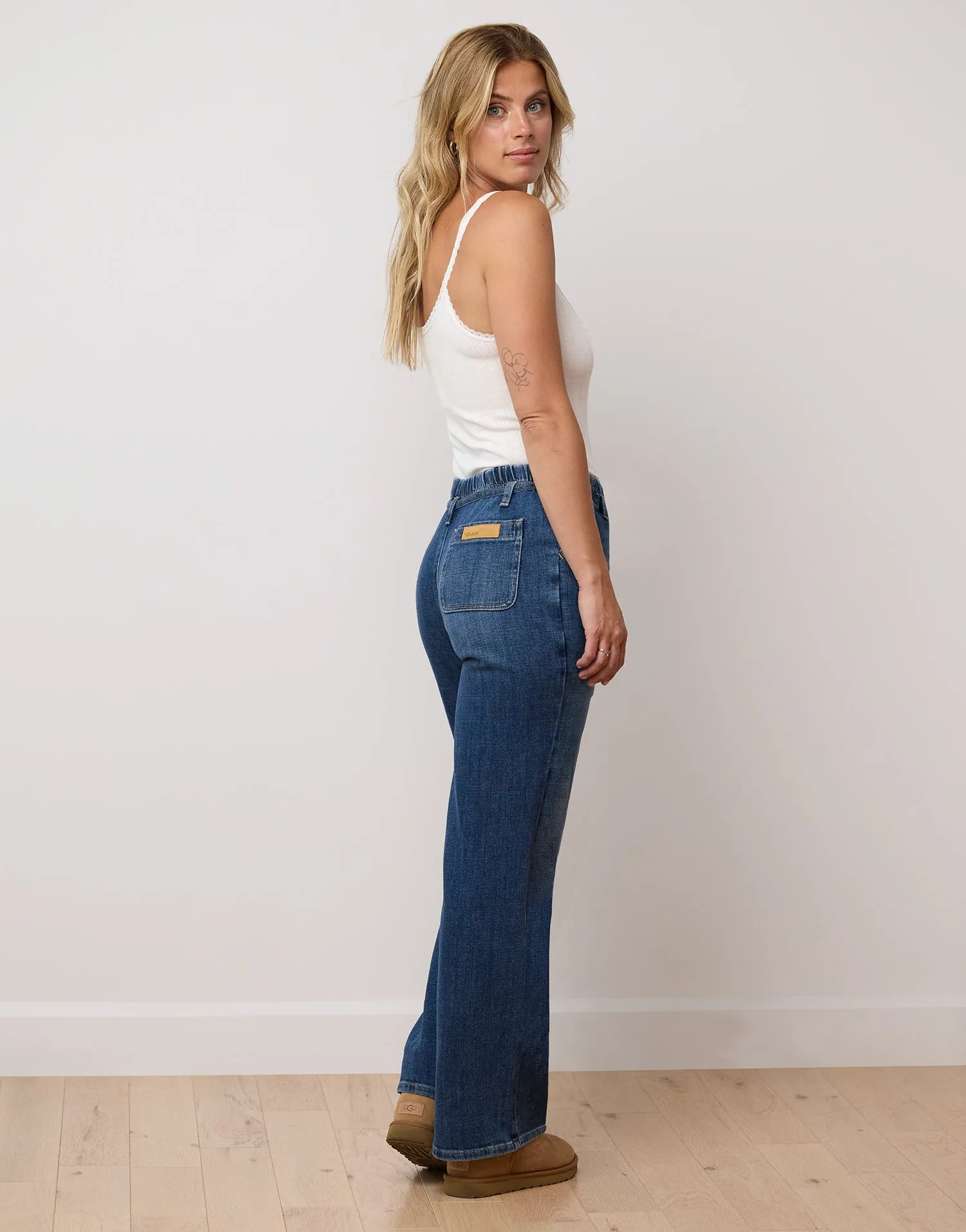 Sunday Classic Rise Wide Leg