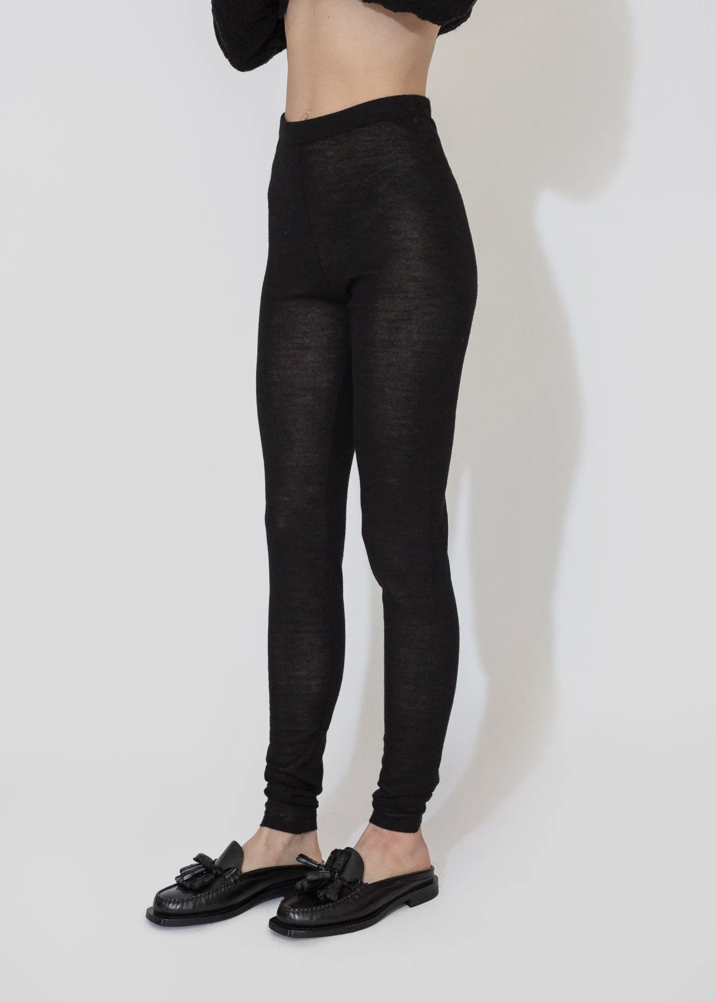 Super Fine Leggings in Black