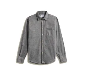 Teca Flannel Shirt | Light Grey