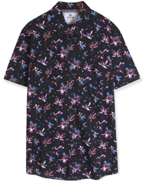 The Artist Painted Shirt- Navy Night