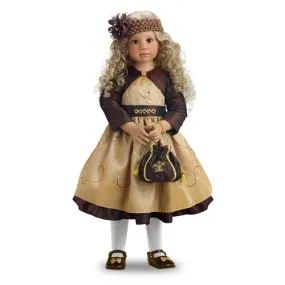 The Ashton-Drake Galleries Angela Sutter Amber Child Doll Inspired by Fall's Colors