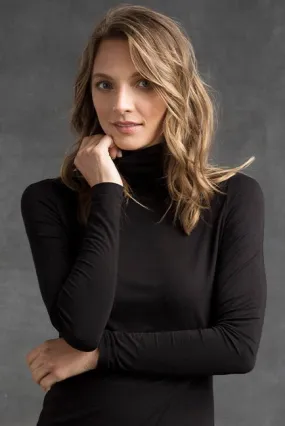 Turtleneck Bamboo Black